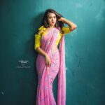Deepthi Sunaina Instagram - You can’t force consistency, loyalty or honesty🙃 . . . . . . . . Outfit: @navya.marouthu PC: @sandeepgudalaphotography Location: @thedramaland MUA: @panduchalapati Saree draping: @ramyashankar.makeupartist #deepthisunaina