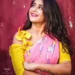 Deepthi Sunaina Instagram - Little by little you will become the happiest version of yourself 😇 . . . . . . . . Outfit: @navya.marouthu PC: @sandeepgudalaphotography Location: @thedramaland MUA: @panduchalapati #deepthisunaina