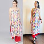 Deepthi Sunaina Instagram – Staying up to date on the current trends is my style mantra, and where better to find them than on @myntra! Love this multicolored kurti I found in the Latest Trends section. Tap the link in bio and head to Myntra now to pick up trendy outfits! 
.
.
#MyntraGetTheLook, #TalkingTrendsWithMyntra, #MomentsStyledByMyntra, #MyMyntraMoment, #MyntraStyleFiles #MyntraLatestTrends
.
.
.
#galleri5InfluenStar
