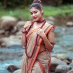 Dharsha Gupta Instagram - 🥰Raman thediya seethai🥰 Makeup- @hethalnam Hairstylist- @yashi_hairstylist Hand art- @not.madhumitax Costume- @yavis_couture Pic- @raj_isaac_photography