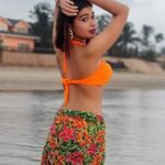 Dharsha Gupta Instagram – 🧡💚Sending my vibe💚🧡 Beach