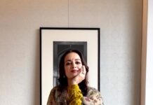 Dia Mirza Instagram - 🐯❤️🌻 Shirt @sherbacheofficial Outfit @archanajaju.in Jewellery @zoyajewels Vegan Mojris @fizzygoblet Styled by @theiatekchandaney Make Up @kiran_chhetri92 Hair @karanrai001 Managed by @shruti8711 @exceedentertainment #Reels #SustainableFashion #VocalForLocal #MadeInIndia Delhi, India