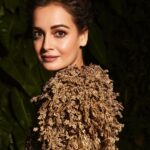 Dia Mirza Instagram - “The true meaning of life is to plant trees, under whose shade you do not expect to sit.” – Nelson Henderson Outfit @rahulmishra_7 ❤️🌳#TreeOfLife MUH by @shraddhamishra8 Styled by @theiatekchandaney Photo by @shivamguptaphotography Managed by @exceedentertainment @shruti8711 #SustainableFashion #SDGs #AboutLastNight India