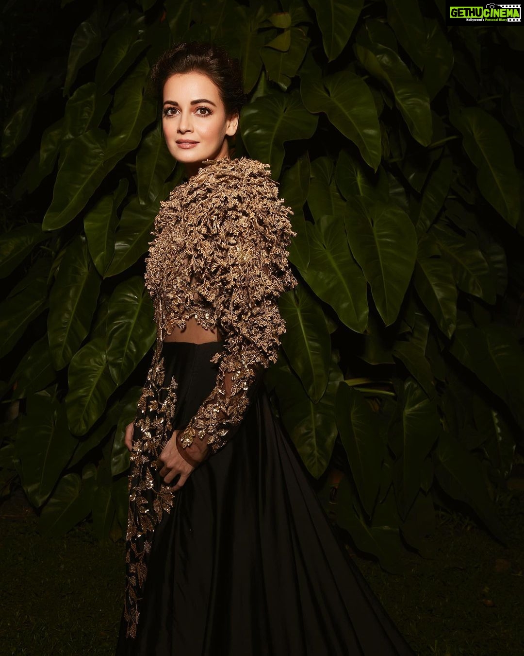 Dia Mirza Instagram - "Trees are poems that the earth writes upon the sky." - Khalil Gibran Felt so privileged and grateful to attend the @filmfare awards after 2 years. A wonderful celebration of Hindi Cinema. Thank you Team Filmfare @jiteshpillaai 🐯 Thank you @rahulmishra_7 for your art and your heart ❤️🌳#TreeOfLife MUH by @shraddhamishra8 Styled by @theiatekchandaney Photo by @shivamguptaphotography Managed by @exceedentertainment @shruti8711 #SustainableFashion #SDS #AboutLastNight India