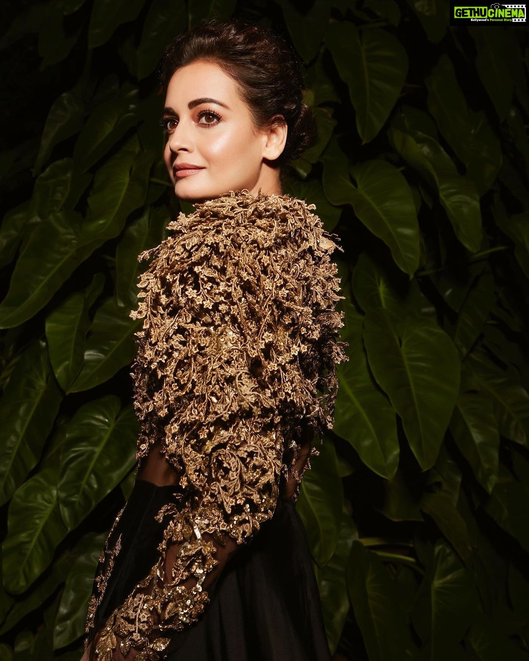 Dia Mirza Instagram - “When the root is deep there is no reason to fear the wind.” - African Proverb Felt so privileged and grateful to attend the @filmfare awards after 2 years. A wonderful celebration of Hindi Cinema. Thank you Team Filmfare @jiteshpillaai 🐯 Thank you @rahulmishra_7 for your art and your heart ❤️🌳#TreeOfLife MUH by @shraddhamishra8 Styled by @theiatekchandaney Photo by @shivamguptaphotography Managed by @exceedentertainment @shruti8711 #SustainableFashion #SDGs #AboutLastNight India