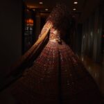 Dia Mirza Instagram - Desi Girl 🌺 @jigyam showcased an amazing collection of handcrafted #IndianWear at @timesfashionweek and i had the privilege of wearing this hand embroidered lehenga. The embroidery on this lehenga is called ‘Mochi’ from Gujarat. It took over 75 days for the karigars (artisans) to work on this piece. Every garment from this collection is a celebration of our rich textile and handicraft heritage 🧡 MUH @shraddhamishra8 Photos by @shivamguptaphotography Managed by @exceedentertainment @shruti8711 #BTFW2022 #TimesFashionWeek #BridalWear #FestiveCollection #SupportLocal Mumbai, Maharashtra