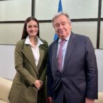 Dia Mirza Instagram – It is always energising meeting with SG @antonioguterres 🙏🏻 Thank you for your honesty and guidance. 
I remain committed to the #SustainableDevelopmentGoals and working with you 🌏 #ForPeopleForPlanet #SDGs  @uninindia @unitednations @shombi.sharp @unsdgadvocates IIT Bombay