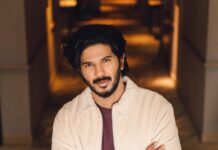 Dulquer Salmaan Instagram - Can’t Stay Chup !! Promo Spree 🤫🤫 Costume styling @harmann_kaur_2.0 Hairstylist @rohit_bhatkar Make up @av_ratheeshcinema 📸 @_psudo_ Management @vaishalib2907 #chupon23september #cantstaychup #wontstaychup #dontstaychup #letsdiscussthis
