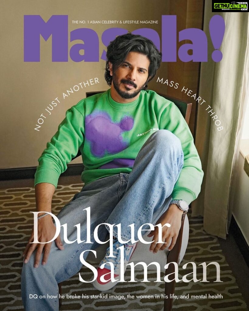 Dulquer Salmaan Instagram - Masala’s digital cover star for November is not just a mass heartthrob. #DulquerSalmaan (@dqsalmaan) “I've grown up around strong women. Not to take anything away from my father, but he was a very busy man, a busy actor. So I grew up with my mum and my sister. They are the glue that binds all of us,” he shares as he goes on to talk about how the women in his life have sculpted him. While Dulquer is currently on an all-India conquering tour with his movies hitting the screens across different languages, he takes a day off to sit with us over a casual chat, talking about the lighter things in life. You do not want to miss out on this heart-to-heart conversation at link in bio 🔗 with pan-India favourite, #DQ where he reveals how he broke his star-kid image, about the beautiful women in his life, and how he deals with his good and bad mental health days. Editor: Vama Kothari (@vamakotharii) Interview: Ifasa Siraj (@ifasaa) Costume Styling: Harmann Kaur (@harmann_kaur_2.0) Costume Styling Assistant: Ann Bhardwaj (@anokha_ann) Hairstylist: Rohit Bhatkar (@rohit_bhatkar) Makeup: Ratheesh AV (@av_ratheeshcinema) Photographer: Sudhanshu Sawate (@_psudo_) Management: Vaishali Bhatia (@vaishalib2907) #DulquerSalmaan #MasalaCoverStar #NovemberDigitalCover