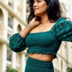 Eesha Rebba Instagram - Be yourself, there’s no one better😎 . . Clicked by @kilaruness 🤗 Styled by @sravyalavidi 🤗 Outfit @renge_india Accessories @kushalsfashionjewellery #eesharebba