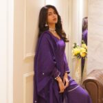 Erica Fernandes Instagram - I need your opinion What do you suggest just the tint and mascara ( like in this look ) or full blown makeup ? Whats adding to this look is the lovely vibrant purple . Such a simple yet pretty piece from @sajke.in @oakpinionpr #instafashion #instagood #indianfashion #indianwear #salwarsuits #fashionblogger #fashioninfluencer #influnecersofmumbai #influencersofindia #mumbaifashion #ethnic #ethnicwear