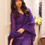 Erica Fernandes Instagram - I need your opinion What do you suggest just the tint and mascara ( like in this look ) or full blown makeup ? Whats adding to this look is the lovely vibrant purple . Such a simple yet pretty piece from @sajke.in @oakpinionpr #instafashion #instagood #indianfashion #indianwear #salwarsuits #fashionblogger #fashioninfluencer #influnecersofmumbai #influencersofindia #mumbaifashion #ethnic #ethnicwear
