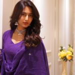 Erica Fernandes Instagram - I need your opinion What do you suggest just the tint and mascara ( like in this look ) or full blown makeup ? Whats adding to this look is the lovely vibrant purple . Such a simple yet pretty piece from @sajke.in @oakpinionpr #instafashion #instagood #indianfashion #indianwear #salwarsuits #fashionblogger #fashioninfluencer #influnecersofmumbai #influencersofindia #mumbaifashion #ethnic #ethnicwear