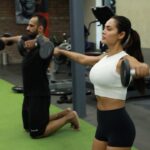 Esha Gupta Instagram - Stronger everyday 💪🏾 @merchantsaqib