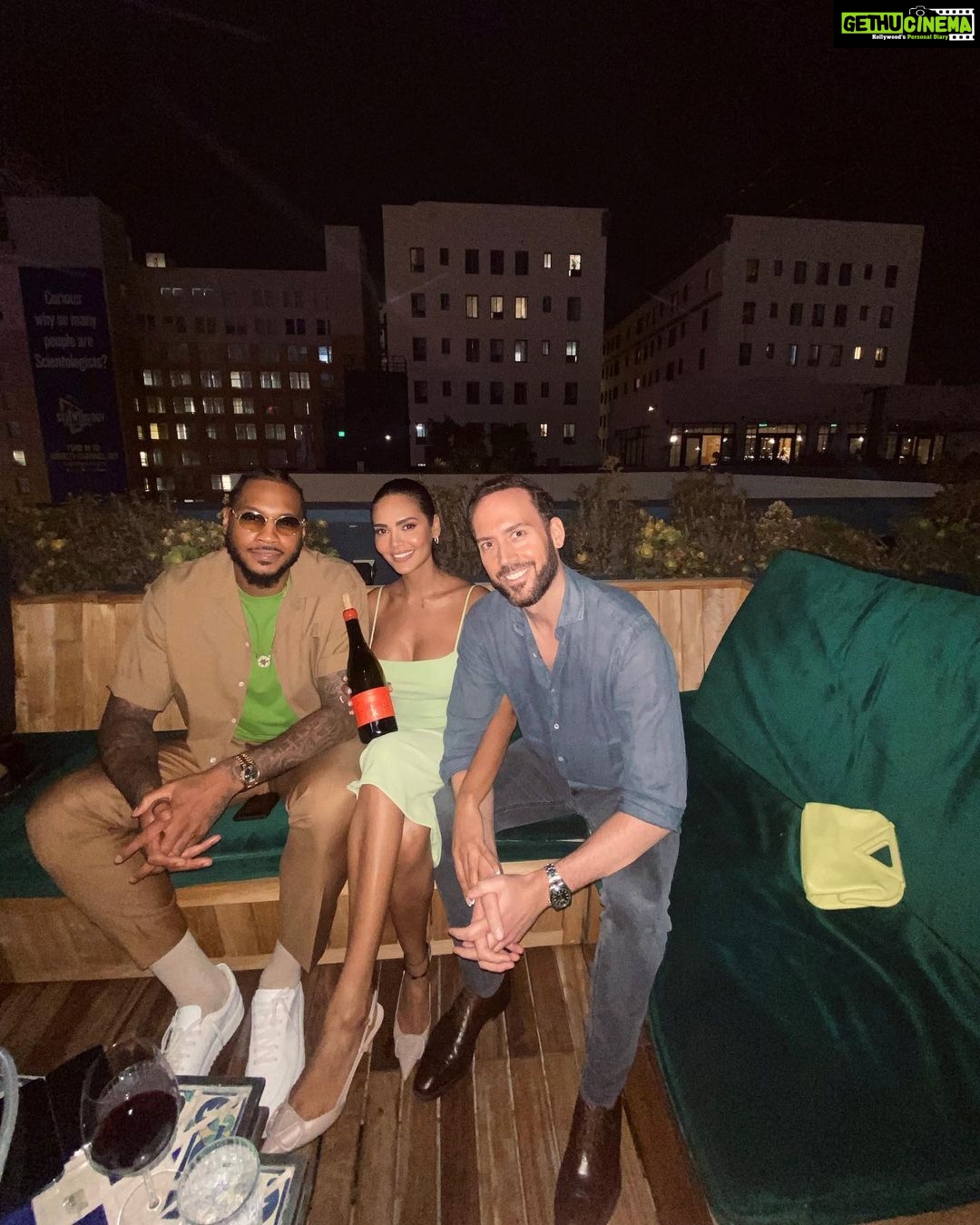 Esha Gupta Instagram - Congratulations @carmeloanthony on the launch of your @viin7estate #oathoffidelity 🍷 Thank you @draper11 for an amazing evening and my Indian fam in LA @kamal for having me♥️ Los Angeles, California
