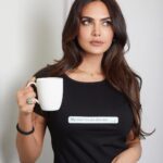 Esha Gupta Instagram – “My enemies are after me”🫣 
Thank you @varunkatoch06 for my tee 
@harsh__mevada