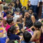 Esha Gupta Instagram - A perfect day is when your soul smiles. Yesterday I had the privilege to go meet these beautiful happy girls at Surman Home. I love strong women, being a mother isn’t an easy job, let alone be mother to so many children. Loved that they all call Manan, Ma, which was so beautiful to witness and it made my heart full of happiness, plus that is what you call a mother. We need more people like this in the world, let no child be without a parent.. Thank you Surman home for letting me be a part of your family♥️ Surman Sansthan