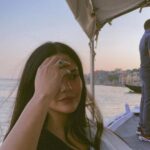 Esha Gupta Instagram - Varanasi Edition with my favourite people @ranianofficial @abhishekjalan #varanasi