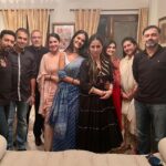 Esha Gupta Instagram - Thank you @artistroublenagi @saahiln for a fun and intellectual night with some of the most loving brilliant and like minded minds ♥️