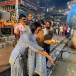 Esha Gupta Instagram - Had the honour of celebrating Diwali with the 95 battalion CRPF . Thank you #AnilKumar sir , #vikaskumar sir #parikshit sir for this honour, I’m truly humbled. #kashivishwanath #varanasi Kashi Vishwanath Temple