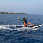 Esha Gupta Instagram - 🏄‍♀️ one off the list... thank you @marko_akk @reethifaruwatersports @reethifaru @ncstravels Reethi Faru Resort
