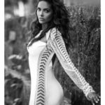 Esha Gupta Instagram - “The only time you should look back, is to see how far you’ve come” 🤍 📷 @errikosandreouphoto