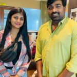 Gabriella Charlton Instagram - @actorvijaysethupathi anna, thank you for the humble experience. Your personality is such a inspiration to us. Very happy for the works you bring on screen. #vijaysethupathi