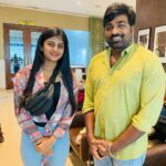 Gabriella Charlton Instagram – @actorvijaysethupathi anna, thank you for the humble experience. Your personality is such a inspiration to us. Very happy for the works you bring on screen. 

#vijaysethupathi
