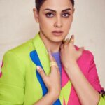 Genelia D'Souza Instagram - “The best colour in the whole world is- one that looks good on you”” Suit @nautanky Shoes @melissashoesindia Makeup @beautybyaudreysangma Hair @jyoti_love13 @kromakaysalon Photographer @chandrahas_prabhu