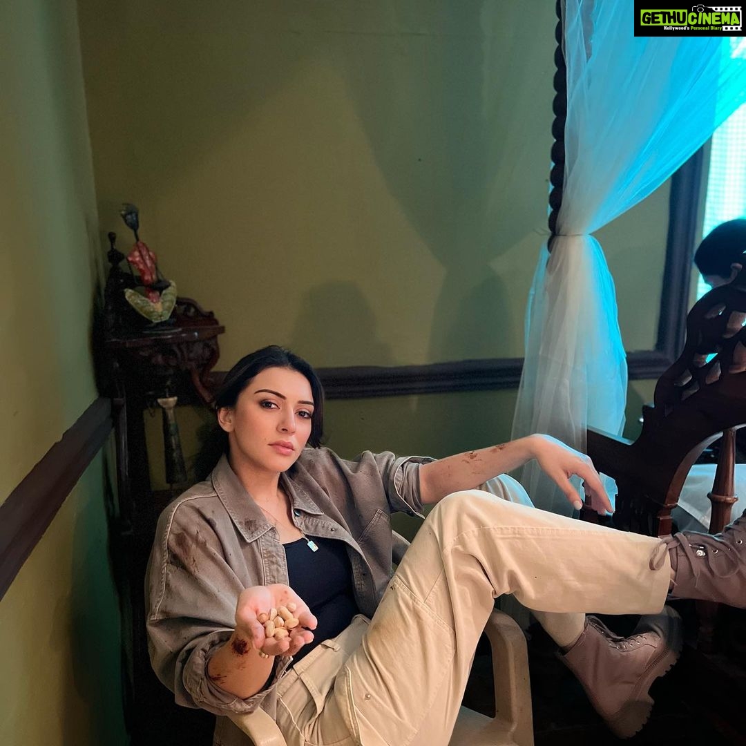 Hansika Motwani Instagram - Suggestion for captions ?