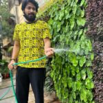 Harish Kalyan Instagram – “As you sow, so shall you reap”

All credits to my mother for setting up & maintaining such a beau garden ❤️ 

Taking over the duty when I find some “Me” time.