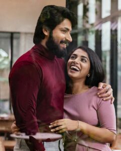 Harish Kalyan Instagram - With all my heart, for all my life 
I love you 𝐍𝐚𝐫𝐦𝐚𝐝𝐚 𝐔𝐝𝐚𝐲𝐚𝐤𝐮𝐦𝐚𝐫, my wife-to-be. 

I hope you all shower her with double the amount of love that you people have shown me, now & always

To love that flows like a river. 
Abundant & beautiful ❤️🤗

உடம்பொடு உயிரிடை என்னமற் றன்ன மடந்தையொடு எம்மிடை நட்பு.

@studioa_weddings @amarramesh 
@luckycluster 
@navin.appu 
@ksgokulanand 
@threne_here 
@rajiv_enum_naan 
@anushaa13 
@sageandlavenderbistro