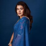 Hebah Patel Instagram - 🧿💙🧿 👗: @officialanahita @issadesignerstudio @amrapalijewels 📸: @kalyanyasaswi