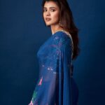 Hebah Patel Instagram - 🧿💙🧿 👗: @officialanahita @issadesignerstudio @amrapalijewels 📸: @kalyanyasaswi