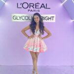 Helly Shah Instagram - At the launch of the L’OREAL PARIS New Glycolic Bright Range 🎉✨❤️ @lorealparis @amazonfashionin #Collab #MyDermatForDarkSpots #GlycolicBright