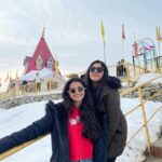 Helly Shah Instagram - Happy Birthday to this girl who makes me laugh like no one 😂, who is everyone’s non stop entertainment , who allows me to roast her , complain to her , scold her and above all who motivates & supports me in everything ✨✨❤️ Have a beautiful birthday Nidhi 🧿❤️ Only wishes and blessings for you on your special day . Love and luck 🍀