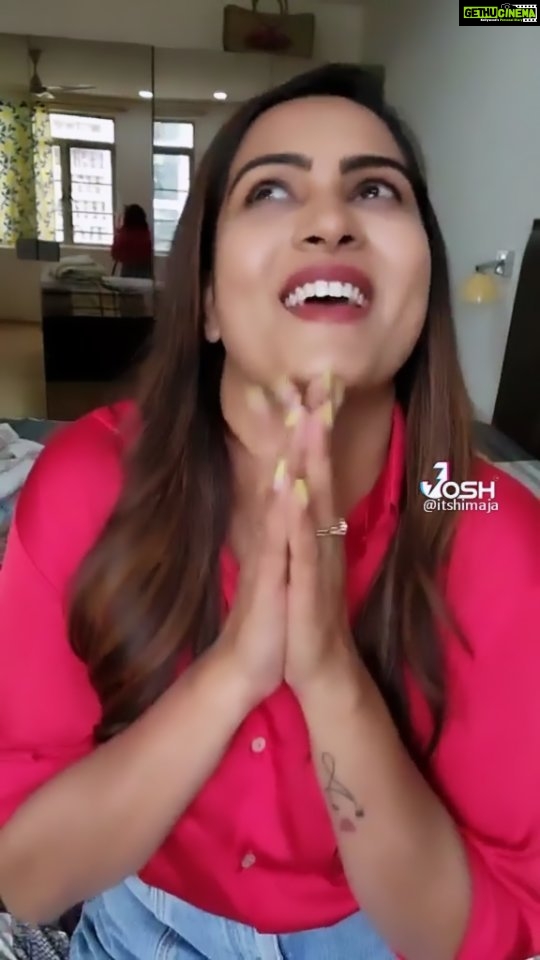 Himaja Instagram - @JOSHAPP.TELUGU @OFFICIALJOSHAPP #JOSHAPP #joshmeinaaja #officialjoshapp #reelvsreal #reels