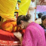 Hina Khan Instagram – The happiness/contentment after an amazing darshan at #lalbaughcharaja..