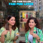 Hina Khan Instagram - Tag Your Fellow Pani Puri Lover! #panipuri #reelsvideo #reelsinstagram #reelsvideos #reel #reelitfeelit #reelkarofeelkaro #reelsindia #reelsviral #reelfeelit