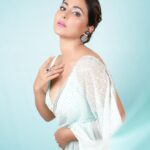 Hina Khan Instagram - Isn’t she like a first drop of rain 💧 . . Outfit- @houseofneetalulla @neeta_lulla Jewels- @amamajewels @mairaabyambica Styled- @kansalsunakshi MUAH @sachinmakeupartist1 @irshad__hair 📸 @kunal.kava