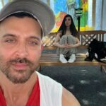 Hrithik Roshan Instagram - . Girl on a bench ❤️ Summer 2022. London. The Van Gogh immersive experience.