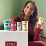 Huma Qureshi Instagram - This festive season, i'm celebrating health and wellness with @swissein ✨ Super excited to introduce you all to Swisse Wellness, an Australian brand that stands for good health and happiness. With a wide range of premium nutritional supplements made with the finest ingredients, Swisse understands and supports today's fast paced lifestyles with their new-age products. #swissewellness #healthandhappiness