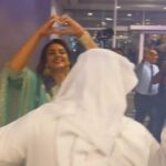 Huma Qureshi Instagram – Love you #Riyadh . Honoured to be the first Indian actor in Saudi ❤️ And lovedddd doing the #TaaliTaali with you all #DoubleXL Always want to keep working hard and keep entertaining you all !!