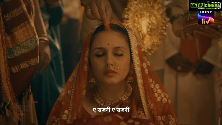 Huma Qureshi Instagram - #Maharani #song Nirmohiya: A beautiful representation of the pain called love✨💔 Music Composer: Rohit Sharma Lyrics: Dr Sagar Singer: Sharda Sinha Recording: AMV Studio, Playhead Studio and Studio Polyphony #MaharaniS2, streaming now, only on #SonyLIV. #MaharaniOnSonyLIV