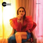 Huma Qureshi Instagram – Sitting on my🪑 like a #Maharani @zeezest #cover #digitalcover Shot by the amazing amazing @atulkasbekar Styled by my cutie @aasthasharma .. #glam #newshoot #fashion #ranibharti