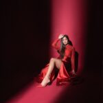 Ishita Dutta Instagram - Red loving ❤️ Styling & Concept: @styleitupbyaashna Photography: @kalyaam_ Outfit: @natashamehralabel Jewellery: @fashionjewellery_21 HMU: @makeupbyheenal Studio: @studio211mumbai