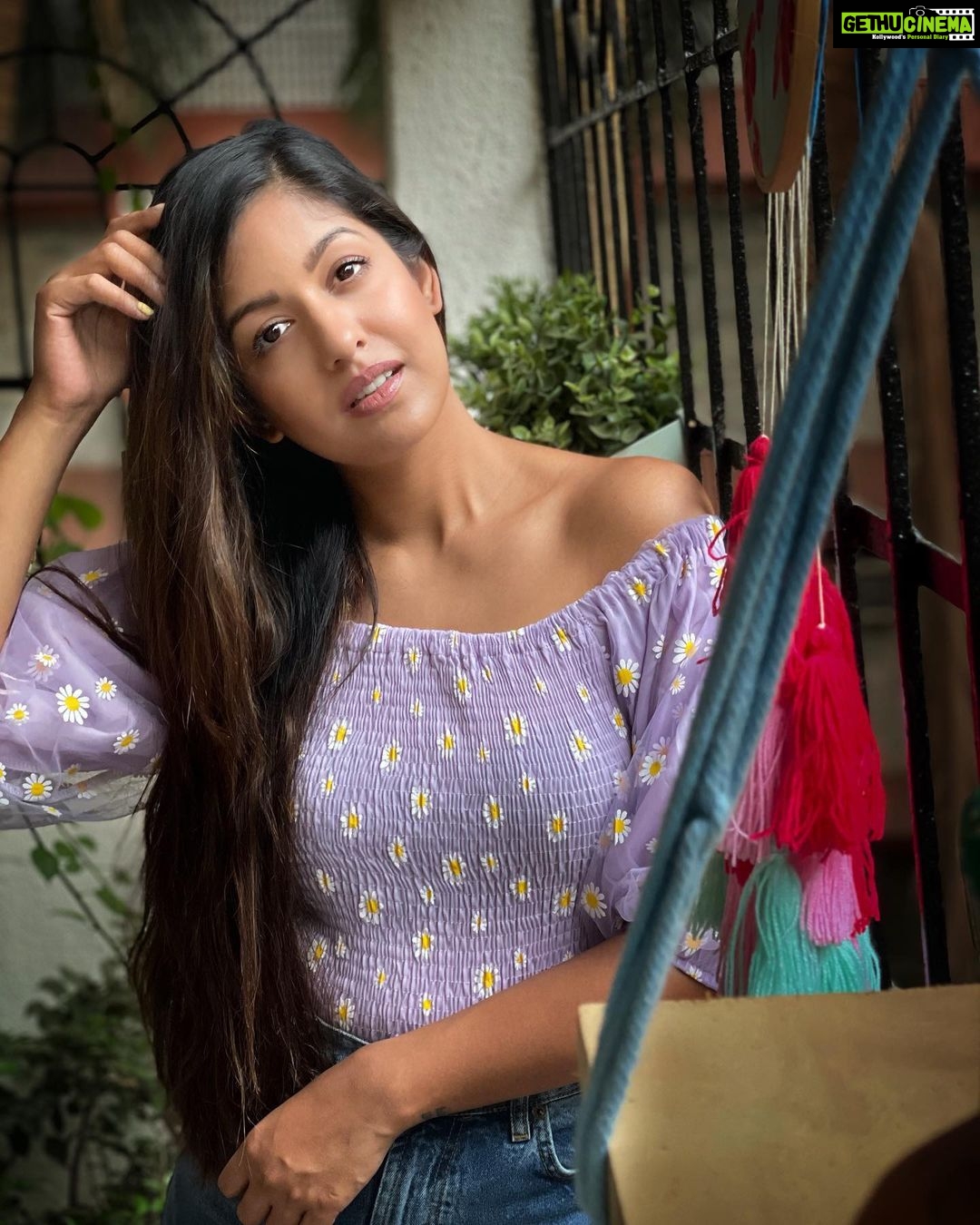 Ishita Dutta Instagram - 💜💜💜 Wearing @fashionvilla0111