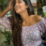 Ishita Dutta Instagram – 💜💜💜
Wearing @fashionvilla0111
