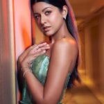 Ishita Dutta Instagram - Everything’s blurry but the feelings are real ✨ Styled by: @styleitupbyaashna Shot by: @yngtj Outfit: @nidhisanghvi__ Jewellery: @styleitupstudio Makeup: @meenalvidhani Hair: @makeupbyshaheenshaikh Retoucher: @omroopchandani Photo Assistant: @dhruwang9 Location: @radissongoregaon