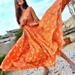 Ishita Dutta Instagram - My kind of Sunday 🧡 Wearing @bunaai Shoes @bowtoeshoes Accessories @klissaa_